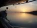 sunrise, Ferry, Lake Nasser