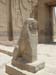 Lion STatue guarding entrence to Isis Temple, Philae, Egypt