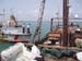 the coast guard pull us out from the berth at Hodeidah