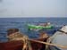fishermen come alongside on the Red Sea